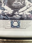 Vintage Edward Art Products January Flowers Of The Month Botanical Print Framed