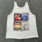 Metallica Shirts Men Extra Large And Justice For All Tank Top Double Sided Vtg