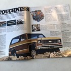 1974 Chevrolet Blazer Vintage Original Car Sales Brochure Catalog