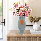 Cemetery Vases For Grave  Grave Decorations For Cemetery headstones Flower Ho   