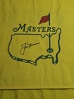 Jack Nicklaus Signed Undated Masters Flag Autographed U s  Open Pga Golden      8
