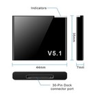 Bluetooth 5 1 Music Audio Adapter Receiver 30 Pin Dock Speaker For Iphone Ipod