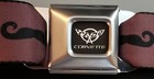 Corvette Seatbelt Belt Adjustable 24 -42  Buckle Down Mustache Fashion 