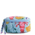 Vera Bradley Mini Zip Case Seafood Boil Makeup Train Cosmetic Bag