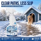 120ml De Icer And Snow Melting Spray clear Steps walkways   Patios Fast