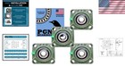 Self-aligning Pillow Block Bearings - 4 Count   9001 Certified  3 4  Bore