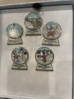 Disney Winter Wishes 2017 Christmas Pin Boxed Set Le 1000 Snow Stitch Snowglobe