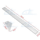 Stainless Steel Guitar Neck Notched Straight Edge   Fret Rocker Fretboard Ruler