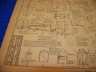 1956  Great Lakes 2t-1a 2t-1e  3-views structure cross Sections  426ss 