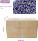 Dried Lavender Flowers  Natural Lavender Buds  Bulk For Sachets  Herbs 1 Lb