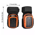 2pcs Foam Gel Knee Pads With Anti-slip Straps Professional Knee Pads For Work Us