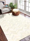 Leather Cowhide Rug Cow Skin Carpet Patchwork Area Rugnew Handmade Fur Hair On