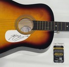 Kenny Chesney Signed Custom Sunburst Acoustic Guitar No Shoes Nation Jsa Coa