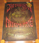 1967 Sparta Graphics Jefferson Airplane Fillmore Auditorium Poster Wooden Plane