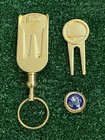Notre Dame Fighting Irish Golf Ball Marker W  Divot Repair Tool W  Key Ring