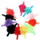 12 Pcs Colors Elegant Flower Headbands Hair Bands For Girls And Now Born Baby