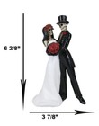 Ebros Day Of The Dead Wedding Dance Skeleton Figurine Cake Topper 6 25 tall