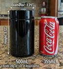 Smell Proof Container  500ml  For Herbs  Spices  Coffee  Teas   More - Plus X2 R