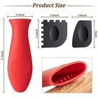 Patelai 7 Pcs Cast Iron Cleaning Kit chainmail Scrubber Bright Color