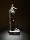 Egyptian Anubis Black Stone Statue  Hand Carved  Ancient Egyptian Collectibles