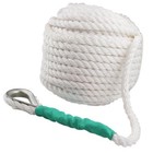 1 2 x200  Twisted 3 Strand Nylon Anchor Rope Thimble Braided Boat Lines Dockline