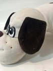 Vintage Pound Puppies Tonka 1985 White And Brown 18 Inch Dog Plush 1980s