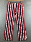 Rare Vintage 1970s    vote    Pop Art Novelty Print Mod Hippie Size Waist 14 5 Inche
