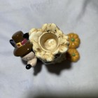 Disney Mickey Mouse Thanksgiving Feast Ceramic Candle Holder Autumnal Theme
