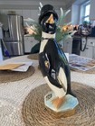 Ezra Brooks 1973 Penguin Decanter   Empty 