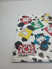 Vtg 1990 s  Rare Walt Disney 101 Dalmatians 2 Pocket 3 Ring Binder Folder 2 H Dm