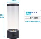 Sensory Bubble Table Lamp For All Ages - Autism Support  Fake Fish Aquarium N   