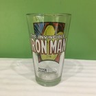 New Rare 5 3 4  Tall Glass Tumbler Dc Marvel Ironman Ships Free