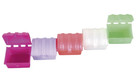5 X  Baby First Tooth Holders Molar Treasure Chest Plastic Colorful Fun Kids