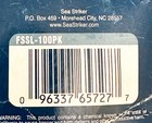 Sea Striker Fast Snap Swivel Large 100 Pack 70lb - Quick Fast Links