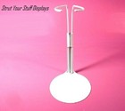 12 Stands Kaiser  2101 White Fits 12 75  Larger Taller Fashionista Doll Barbie