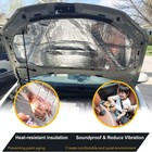 Self-adhesive Fireproof Sound Deadener Heat Insulation Mat For Car Hood Engine