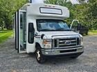 2015 Ford E-450 Starcraft Shuttle Bus Handicap Wheelchair Lift Front rear Ac