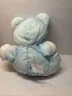 Puffalump Blue Teddy Bear Rattle Vtg Fisher-price 1994 Hearts Lace Small 9   