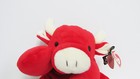 Ty Pillow Pal Red  The Bull   Pristine  Clean    nos  Brand New W non-mint Tags