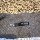 Maurices Women s Gray Twill Bootcut Dress Pants Stretch Pockets Button Zip