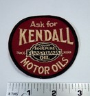 Ask For Kendall Motor Oils Embroidered Iron-on Uniform-jacket Patch 3 