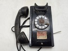 Vintage Western Electric M3 354 Rotary Dial Wall Telephone Phone W  F1 Handset