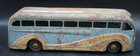 1930s 1940s Kingsbury Keystone Usa 18  Steel Wind Up Greyhound Bus Vtg Parts Rar