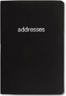 Telephone And Address Book  Large Print  Smooth Cover  Assorted Colors