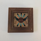 Vintage Set Of 3 Native American Navajo Healing Indian Sand Painting Art