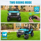 Ride On Car 24v Battery Powered Electric Truck With Remote Control Kids Gift Toy