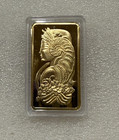 One Ounce 999 9 Pamp Suisse Lady Fortuna Gold Layered Bar In Protective Case