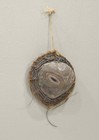 Mask Papua New Guinea Coconut Shell Rattan Mask