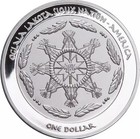 2025 1 Oz 999 Silver Sioux Nation Eagle Feather Proof Coin - 999 Mintage