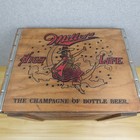 Vintage Miller High Life Wooden Beer Crate Box 18 x13 5 x13 5  Advertising Sign